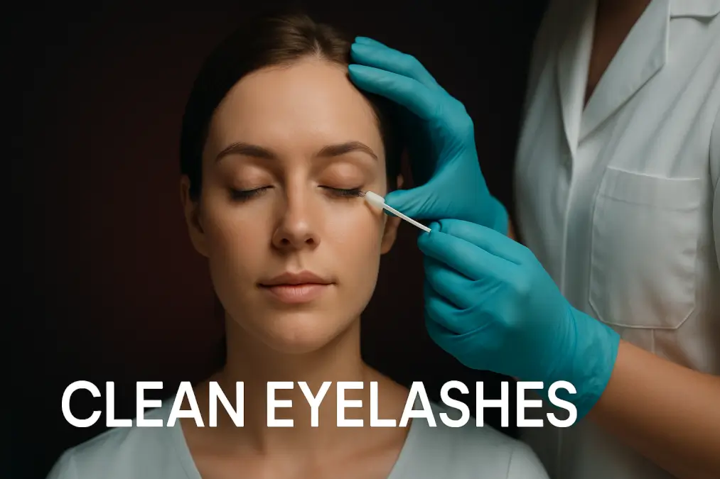 clean-eyelashes